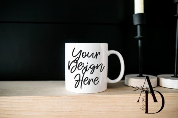 Download White Mug Black and White Minimal Mockup - Minimal mockup Collection