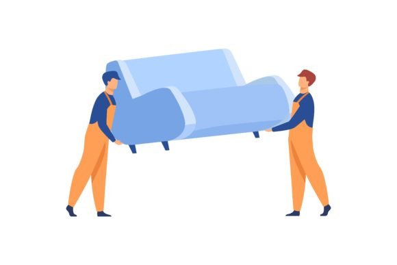 Download Moving to New Apartment Concept. Men in - Concept Collection