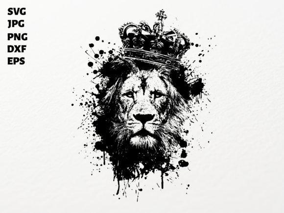 Download Lion Crown SVG for Cricut Sublimation - Premium Resources