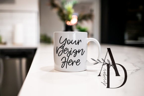 Download White Mug Clean Counter Minimal Mockup - Minimal mockup Collection