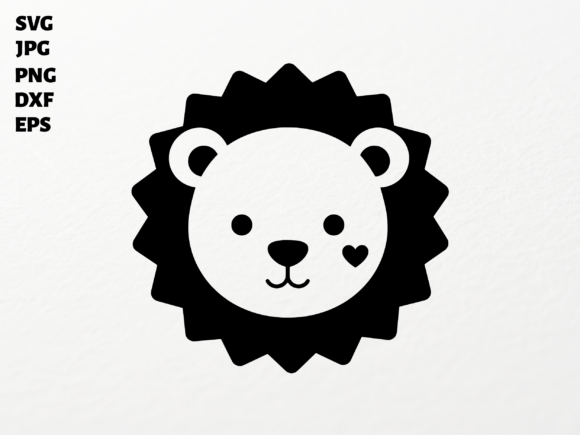 Download Cute Lion SVG for Cricut Sublimation PNG - Lion svg for cricut Collection